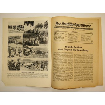 Der Deutsche Sportflieger, nr.6, kesäkuu 1941, Nach Dem Fall Von Kreta. Espenlaub militaria